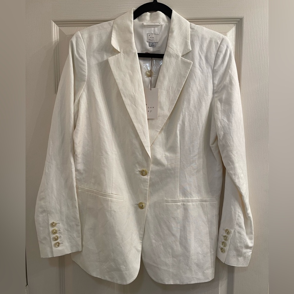 NWT - A NEW DAY Linen Blazer
